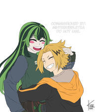 Asumi (OC) and Denki Asumi (OC) and Denki